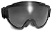 The lenses are 2mm thick UV400 shatterproof polycarbonate, providing superior eye protection. The UV400 filters give you maximum protection from the sun's harmful ultraviolet rays. The Anti-Fog coating insures good visibility while foam-covered vents allow limited air flow and keep dust out. The lightweight frame is made of thermal plastic rubber for flexibility and an exceptionally good fit. Windshield Goggles are large enough to fit over most prescription glasses. This way, you can avoid the expense of having to buy prescription goggle lenses. While others use cheaper foam, Global Vision uses only soft, high-quality foam that cushions the inside of the goggles so they fit comfortably. A FREE Micro-Fibre storage pouch is included and doubles up as a safe lens cleaner.