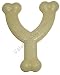 Pet Supplies : Nylabone Durable Pooch Pacifier Wishbone Wolf Chew Dog Toy (wolf size (6''H x 4.75'' W) - 3.9-oz chew toy)
