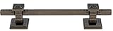 Atlas Homewares 259-BB 6-Inch Craftsman Corner California Craftsman Pull, Burnished Bronze