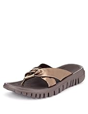 Twisted Strap Flip-Flops