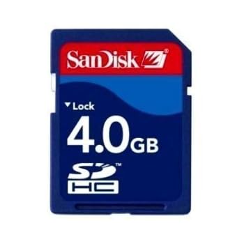 Set A Shopping Price Drop Alert For Sandisk 4GB Secure Digital SD HC Memory Card (SDSDB-4096, BULK, No Reader)