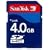 Sandisk 4GB Secure Digital SD HC Memory Card (SDSDB-4096, BULK, No Reader)