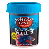 Omega One Betta Buffet Pellets Betta Food - 1oz
