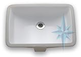 Polaris Sinks W4122U Undermount in White