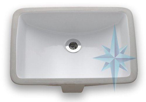 Polaris Sinks W4122U Undermount in White