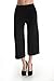 Noble U Women's Palazzo Capri Gaucho Pants