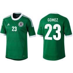Adidas DFB Deutschland Auswärts-Trikot Gomez Nr.23 EM2012 Farbe: grün/weiß, Größe: XXL