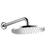 Buy 8 Wall Mount Round Rainfall ABS Shower Head,Chrome by LITB
