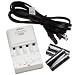 Nikon EN-MH2-B4/MH-73 2 hour Charger with 4 2300mAh Ni-MH AA Rechargeable Batteries