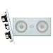 Pyle Home PDIWCS56 Dual 5.25-Inch 2-Way In-Wall Center-Channel Speaker System