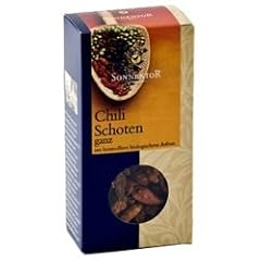 Sonnentor Bio Chili, ganze Schoten (25 g)