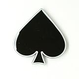 Black Spade Belt Buckle
