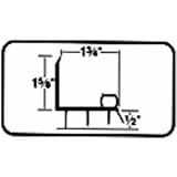 M-D Building Products 82578 36-Inch L-Shaped Replacement Door Bottom with Vinyl Fins, Brown