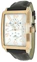 Adee Kaye #AK4016-MRG Men's Automatic Dual Time Zone Watch with Flying Back Mechanism