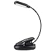 LEPOWER Clip on Book Light/Reading Light/Clip Light with 5 LED Eye Care, 3 Color Changeable, Portable Reading Lamp, Battery & USB Operated, Bed Light for Kids, Bookworms, Students