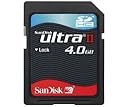 SanDisk SecureDigital Ultra II Card SDHC 4 GB