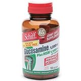 Schiff Glucosamine 1500mg Plus MSM 1500mg Gelcaps, Highest Potency form of Glucosamine - 150 Ea