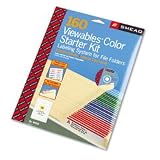 Smead 64920 Viewables Color Labeling System for Top Tab File Folders