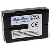 Maximal Power Jvc Bn-V607U Equiv Battery Modern Design Practical Durable Compact Fantasy New