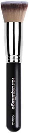 Lemaquillage Professional Foundation Makeup Brush Flat Top Kabuki Brush - Premium Synthetic Blending Liquid, Powder, Mineral Cosmetics