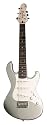 Dean Playmate Avalanche Junior Solid Body Electric Guitar, Metallic Silver, 3/4 Size