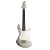 Dean Playmate Avalanche Junior Solid Body Electric Guitar, Metallic Silver, 3/4 Size