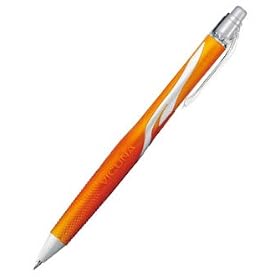 Pentel �؂�Ă�@�����{�[���y���@�r�N�[�j�� 0.5�ɍ� ���F�I�����W�@�C���N�F���~10�{�@BX155F-A