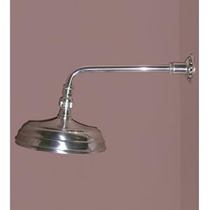 Herbeau Showerhead Arm amp Flange Polished Chrome 2264 48