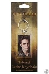 Twilight New Moon Lucite Keychain Edward
