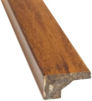Boedika 9-500710 100-percent bamboo, End Cap, 72-Inch x 1 1/2-Inch x 1/2-Inch, Woven Carbonized, 2-Pack