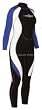 Ladies Osprey Small 35.5 Chest Full Length Wetsuit in Blue