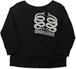 EVERGREEN TERRACE - Snakes - Black Girls Boatneck Sweatshirt