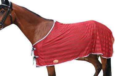 Kerbl 321345 Fliegendecke Soft-PP, rot, 145cm Preisvergleich