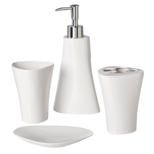 River Bath Accessories - White