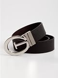 GUESS Basic Reversible Black to Brown Belt