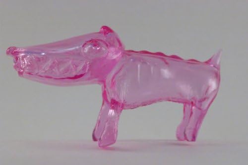 Clear Pink Chiko O.g. Waodog 3" Sofubi Kaiju Japan Limited Edition Wao Dog Vinyl