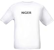 NIGER - Country-series - Heather Grey or White T-shirt