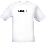 NIGER - Country-series - Heather Grey or White T-shirt
