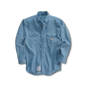 Buy Carhartt Flame-Resistant Chambray Shirt with Pocket Flaps