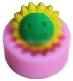Lovely Mold : Sunflower 3d Silicone Cake Mold, Soap Mold, Cake Decoration , Fondant Mold