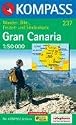 Kompass Karten, Gran Canaria: Wander-, Bike-, Freizeit und Stra&szlig;enkarte (Aqua3 Kompass)