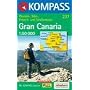 Kompass Karten, Gran Canaria: Wander-, Bike-, Freizeit und Stra�enkarte (Aqua3 Kompass)