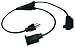 Tripp Lite P022-001-2 Dual Receptacle Extension Cord (1-foot)