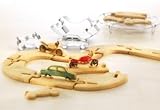 Birkmann Racing Track Stand-Up Cookie Cutter Set, 4 Piece