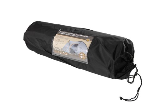 Grand Canyon MORGAN Tente familiale 3/4 personnes Gris/sable 380 x 250 x 145 cm