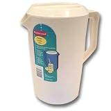 PITCHER ECON 1G W LID, EA, 06-0405 RUBBERMAID COMMERCIAL BEVERAGE DISPENSERS by RUBBERMAID COMMERCIAL