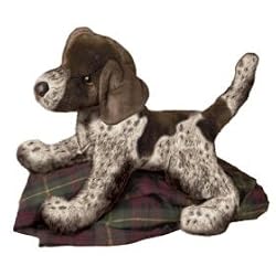 Plush German Shorthair Pointer Stuffed Dog 16"