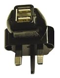 U-bop Twin-Port Mains USB Travel Charger (Black) (CE | FCC | RoHS certified) | |Apple iPhone | Apple iPhone 3G | Apple iPhone 3GS | Apple iPhone 4, 4S | Apple iPod Nano 3G | Apple iPod Nano 5G | Apple iPod Nano 6G | Apple iPod Touch | Apple iPod Touch 3G | Apple iPod Touch 4G