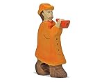 Eigenschaften Holztiger / Holztiger Holzfigur Hirte mit Flöte
