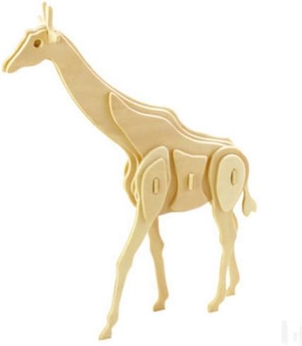 JP243 3D Assembly Wooden Animal Puzzle (Giraffe)